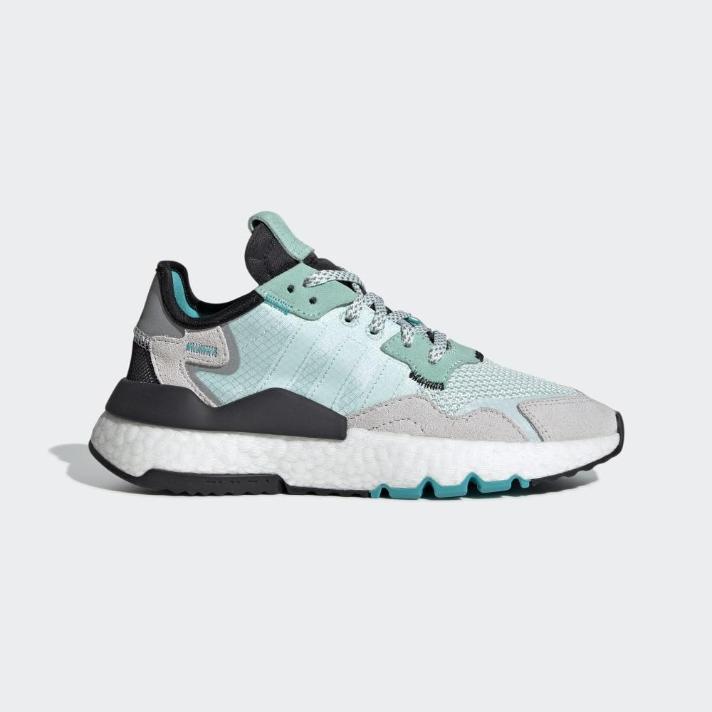 Adidas Boys' Nite Jogger Originals Shoes Mint/Light Turquoise Ireland EE6442